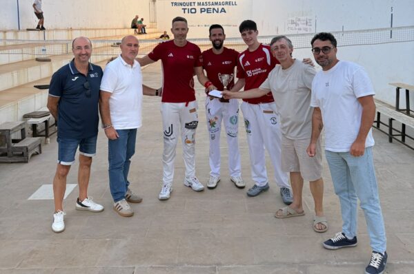 Massamagrell Trofeo pilota valenciana Fiestas