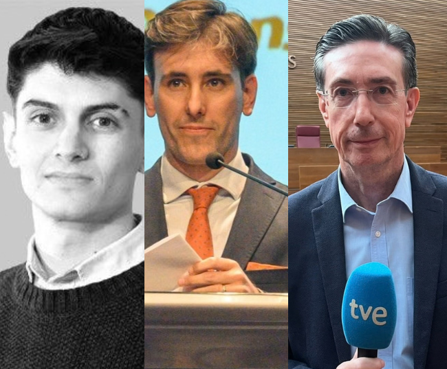 Pablo Alcaraz, Dani Valero y Ricardo Pomares