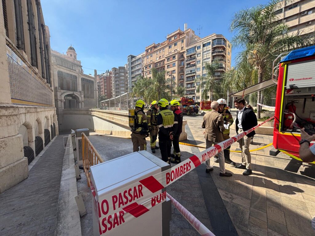 incendio mercado central Valencia