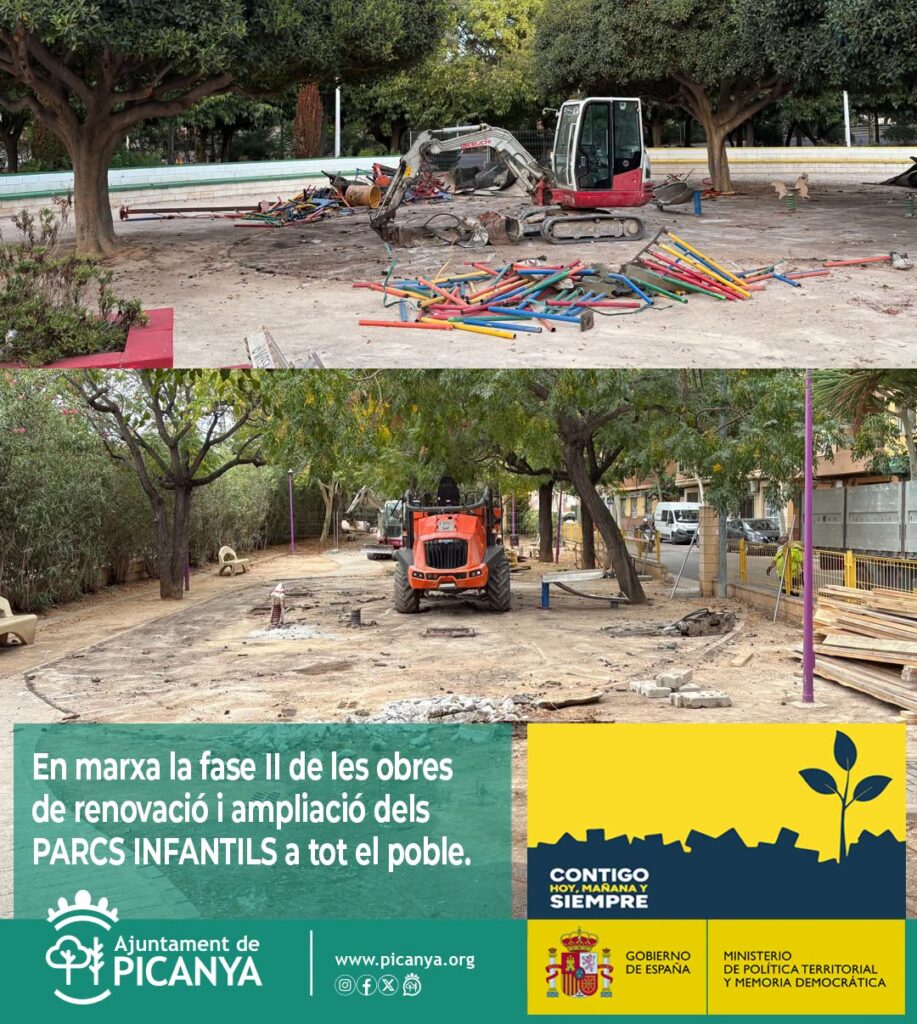 obras parques picanya