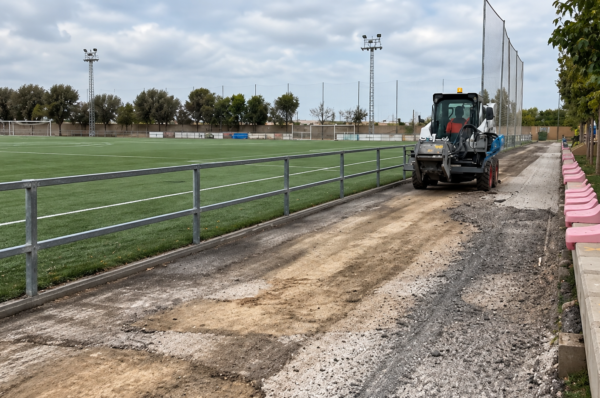renovacio camp futbol Foios