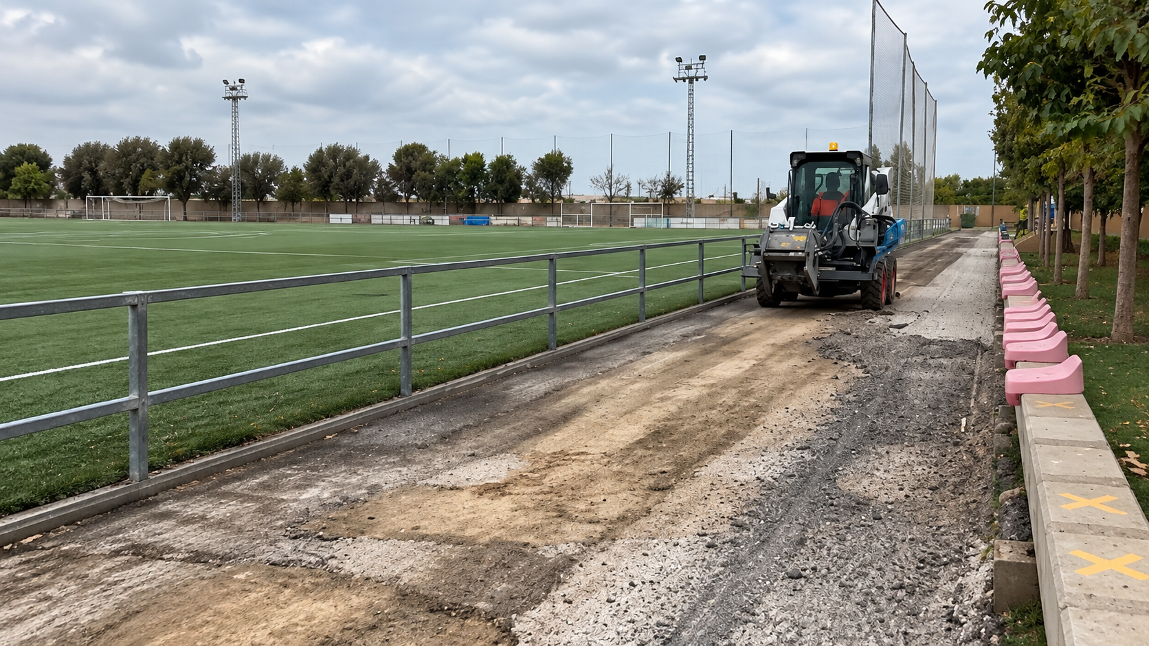 renovacio camp futbol Foios