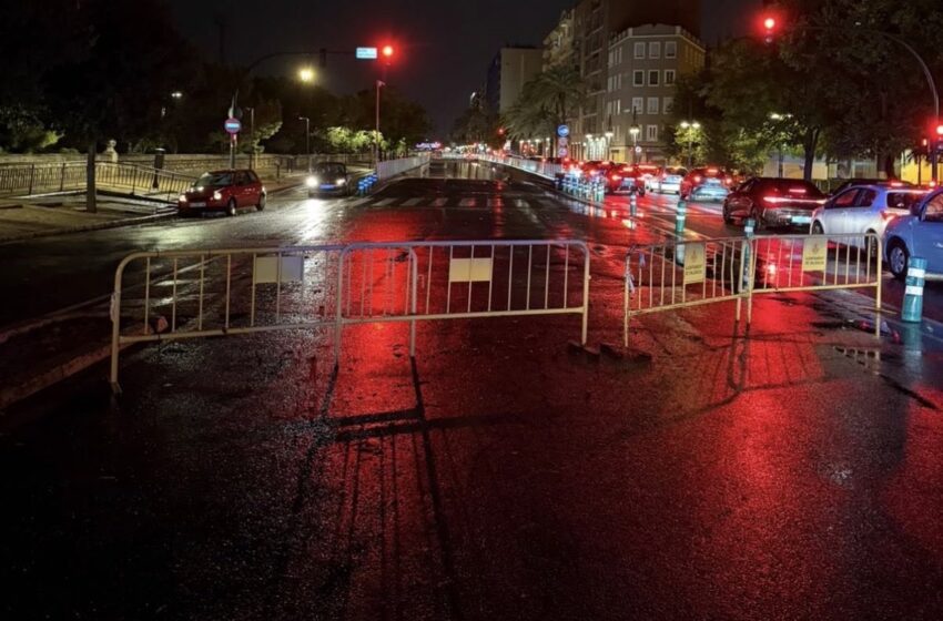  Aemet eleva a nivell roig l’avís per pluges torrencials i tempestes a València i l’Horta