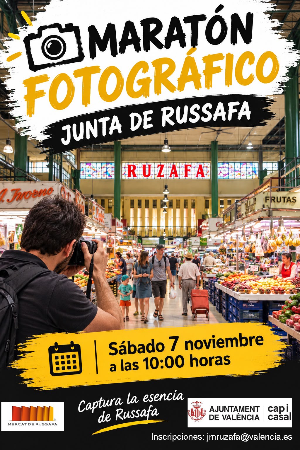 Marató fotogràfica dedicada al Mercat de Russafa