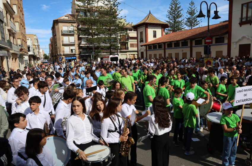  La XXV Trobada de Bandes Juvenils de l’Horta Sud celebra a Catarroja un quart de segle de música i tradició