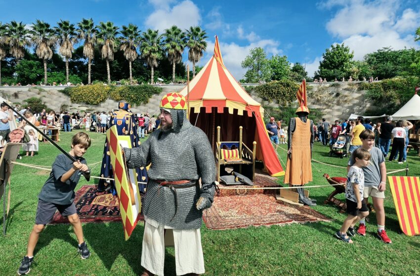  El Parc Central de València acull la recreació històrica del campament de Jaume I