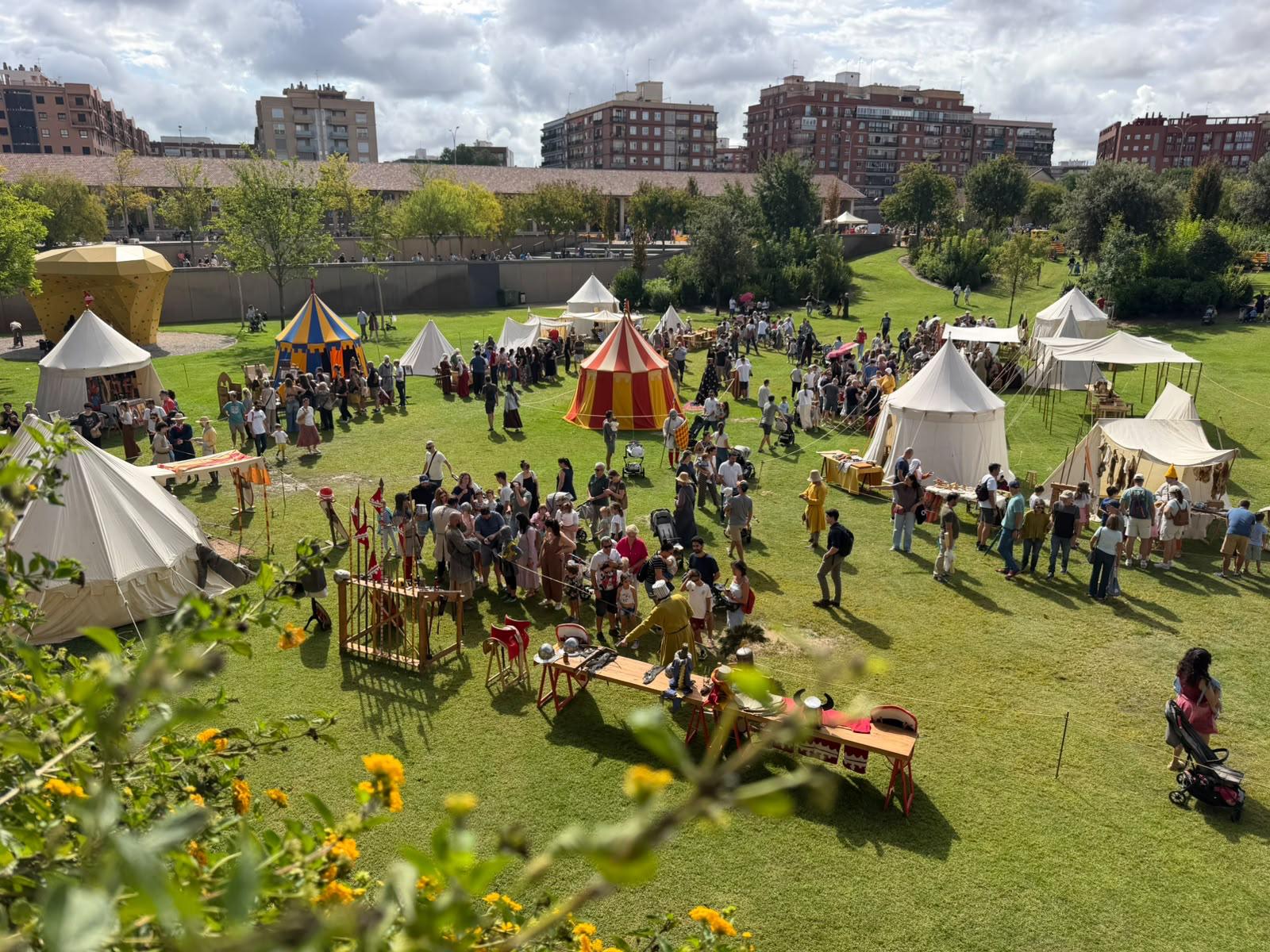 Campament del rei En Jaume I a València