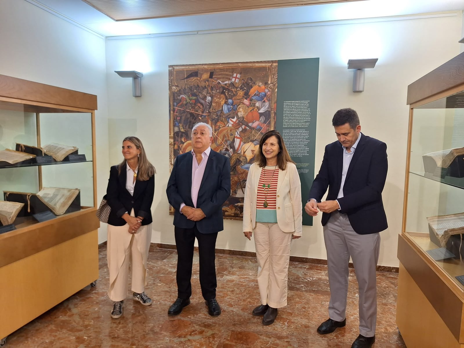 Mostra de documennts i imatges sobre Jaume I a l'Arxiu del Regne de València