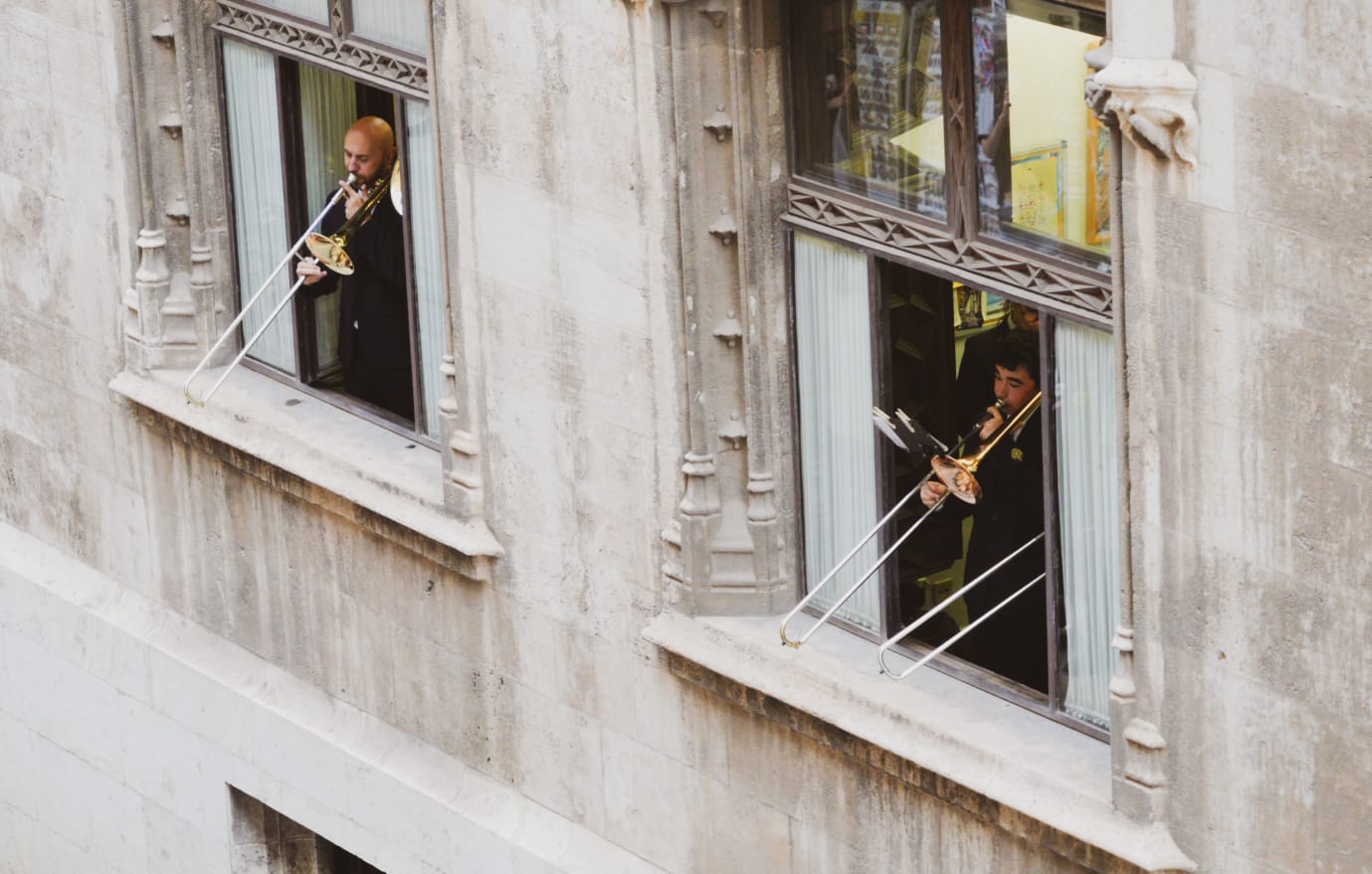 La FSMCV celebra el 9 d’Octubre amb quatre concerts simultanis i el tradicional Concert dels Balcons