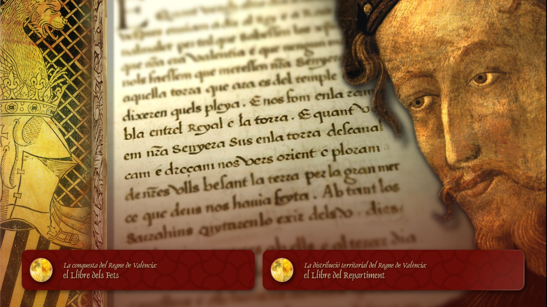Jaume I en la Biblioteca Valencia