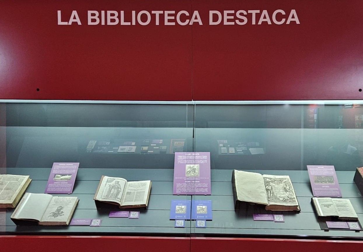 Jaume I en la Biblioteca Valencia