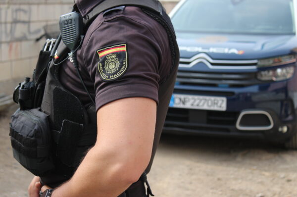 Imatge d'un agent de la Policia Nacional