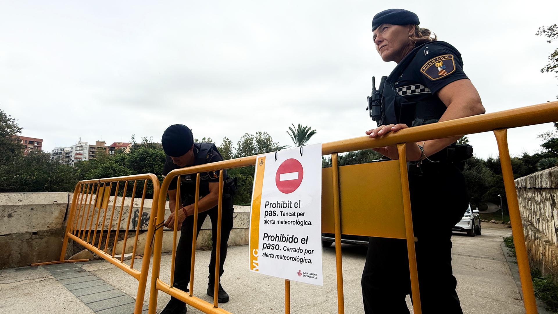 Valencia desescala mesures amb l'alerta taronja per pluges