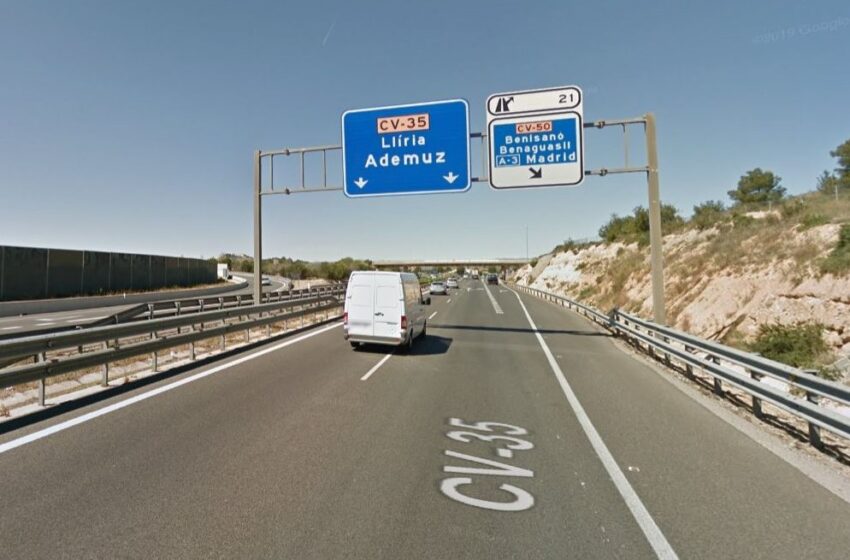  El Consell declara urgent l’ocupació de terrenys per a accelerar les obres de millora de seguretat viària de la CV-35