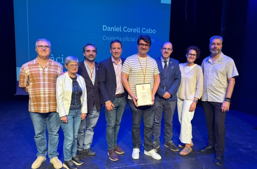  Daniel Corell nomenat com el nou cronista oficial de Foios a la Casa de la Cultura