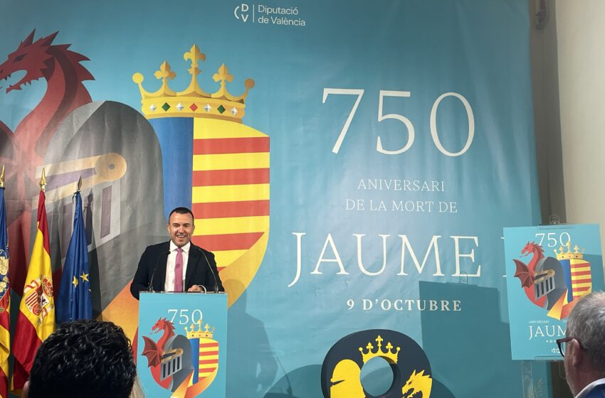  La Diputació reivindica l’orgull valencià i el llegat de Jaume I amb una programació especial per al 9 d’Octubre